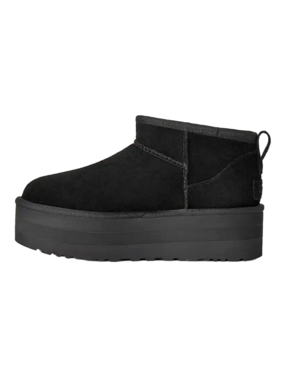 Ugg Classic Ultra Mini Platform Black New In Box Size 7 - Picture 5 of 10